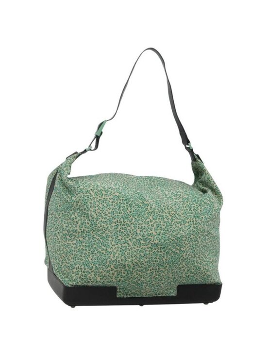 BOTTEGAVENETA Handbags - Authentic BOTTEGA VENETA Shoulder Bag Nylon Green